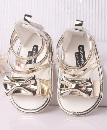 Baby Sandal Shiny Gold
