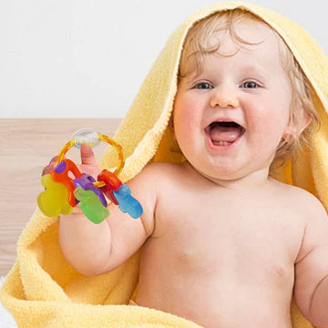 Baby Rattle Teether Multicolor